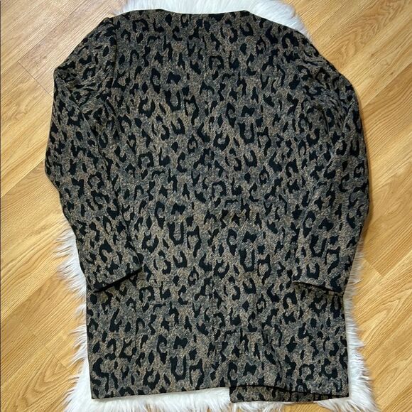 Tart Collections Leopard Print Coat Fleece Size Small - Picture 6 of 6